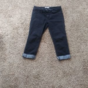 Black Capri Jeans/Shorts